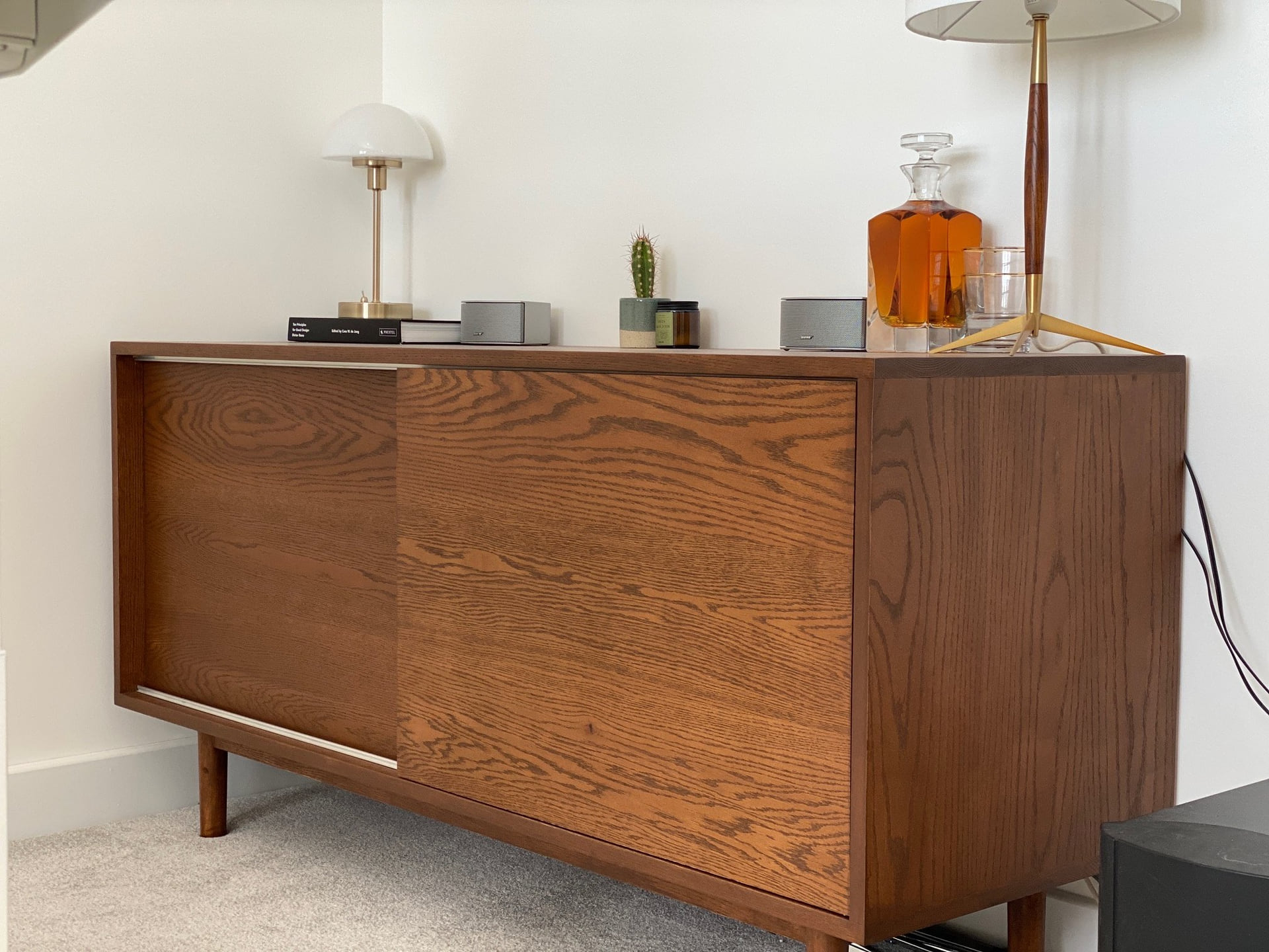 Handmade solid oak furniture commission by Kingsley Woodwork in Staffordshire
